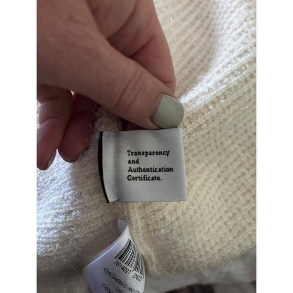 Chloé
frayed-detail bouclé tweed jacket size medium - Picture 7 of 8